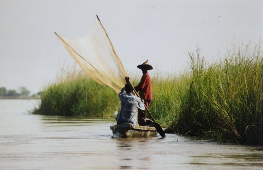 Fishermen in Waza National Park Cameroon
