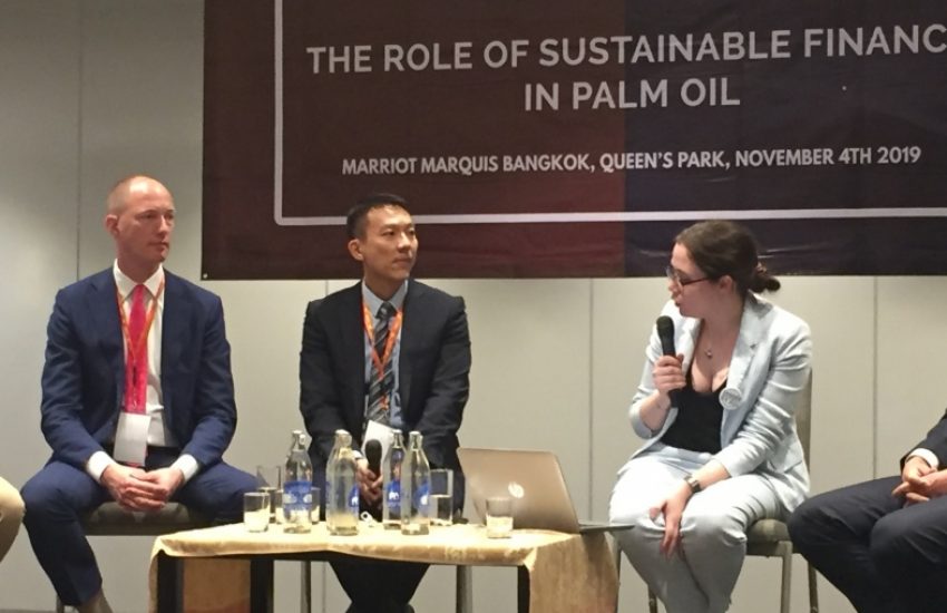 Roundtable on Sustainable Palm Oil in Bangkok on November 4, 2019