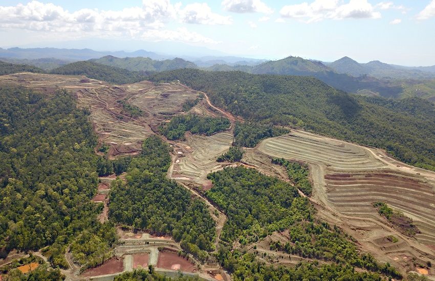 Extractive site in Palawan