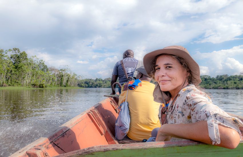 Liliana Jauregui in Suriname (c) Britta Jaschinski