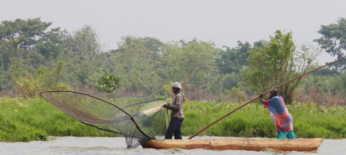 Fishermen in the Mono Biosphere Reserve in Benin_Photo IUCN NL