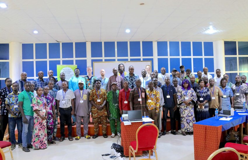 Groepsfoto Concours des Entrepreneurs Benin